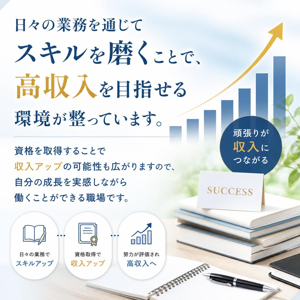 高収入とキャリアアップのチャンス