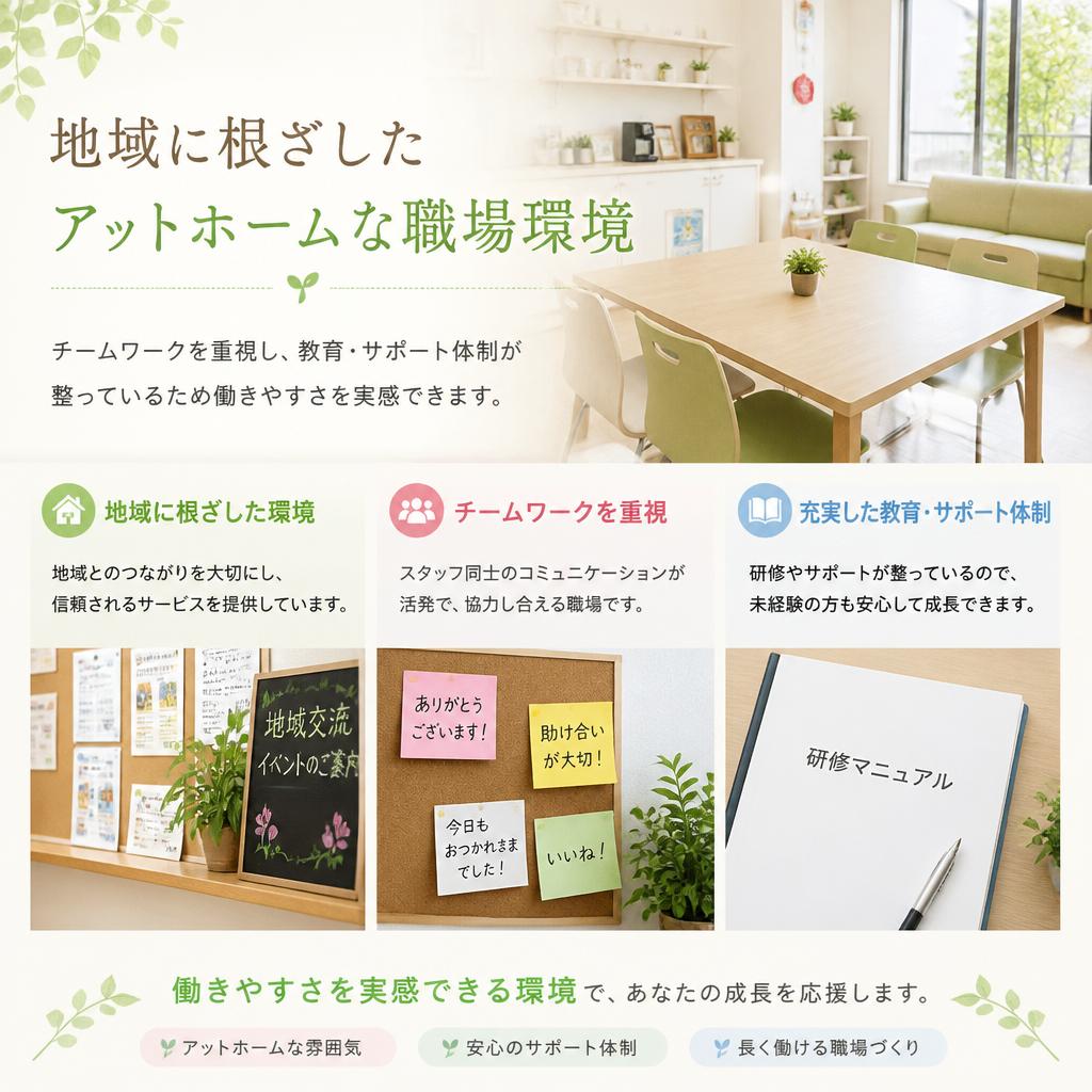 働きやすい職場環境