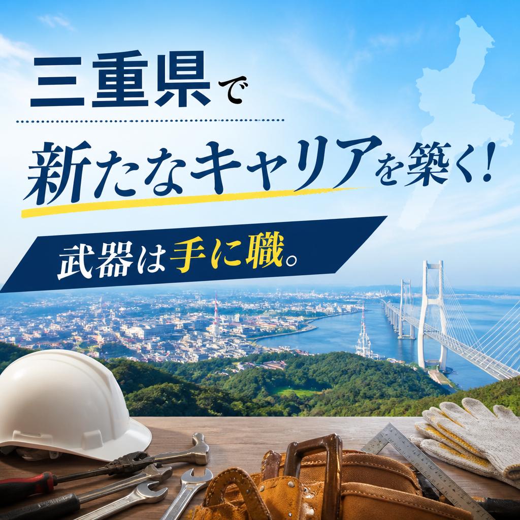 三重県で新たなキャリアを築く！武器は手に職。